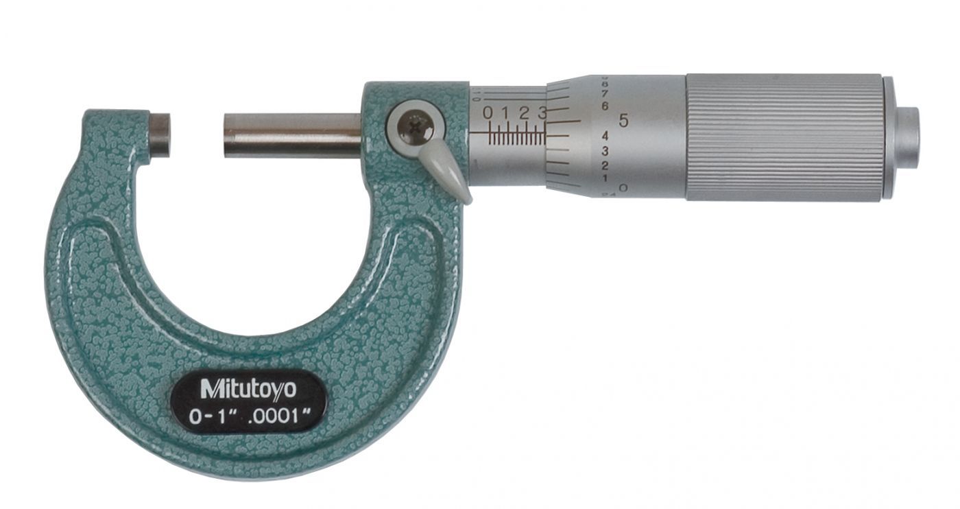 Mitutoyo 1 In Mechanical Micrometers - Micrometer (103-135)