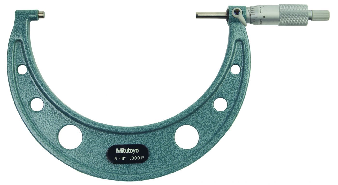 Mitutoyo 5 - 6 In Mechanical Micrometers - Micrometer (103-220)