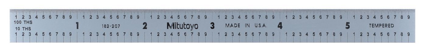 Mitutoyo 6 In /150mm Other Small Tools - Steel Rule (182-207)