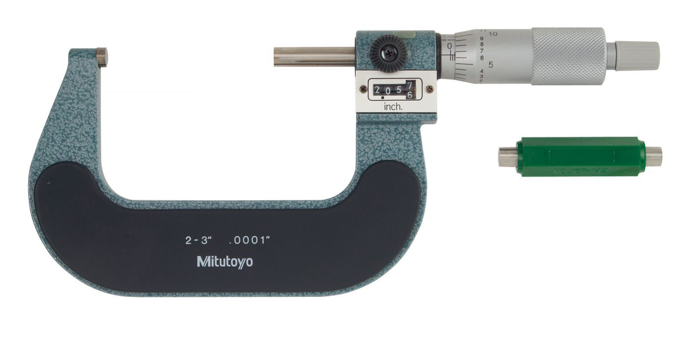 Mitutoyo 2 - 3 In Mechanical Micrometers - Micrometer (193-213)