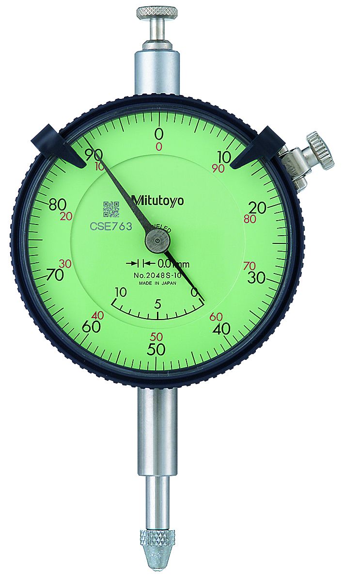 Mitutoyo Mitutoyo 10mm Dial Indicators - Dial Indicator (2048SB-10)