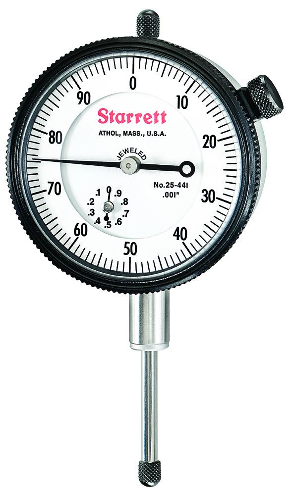 STARRETT 25-441J Dial Indicator with SLC (25-441J W/SLC)