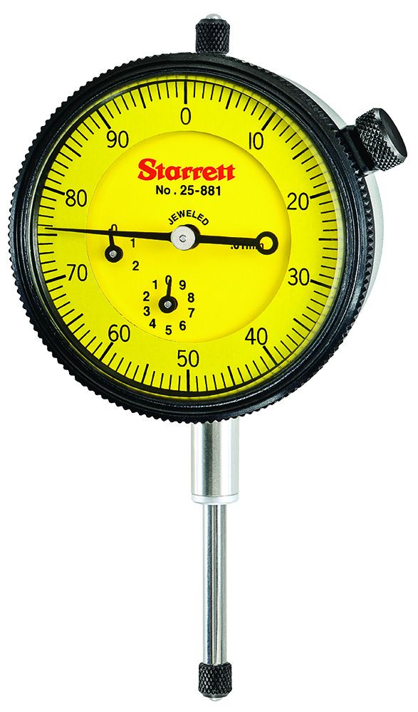 STARRETT 25-881J-8 Dial Indicator (25-881J-8)