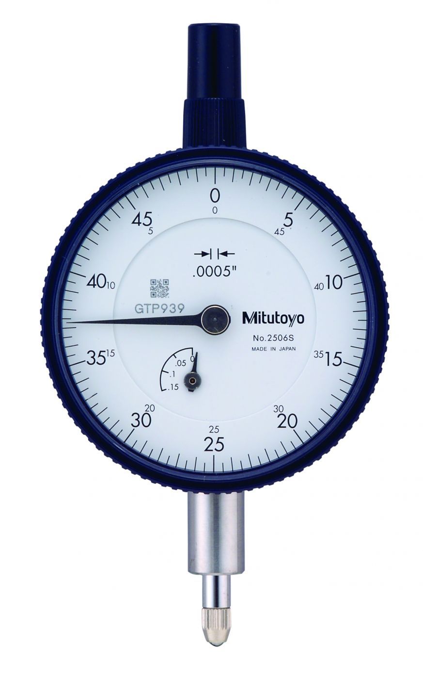 Mitutoyo Mitutoyo .125 In Dial Indicators - Dial Indicator (2506S)
