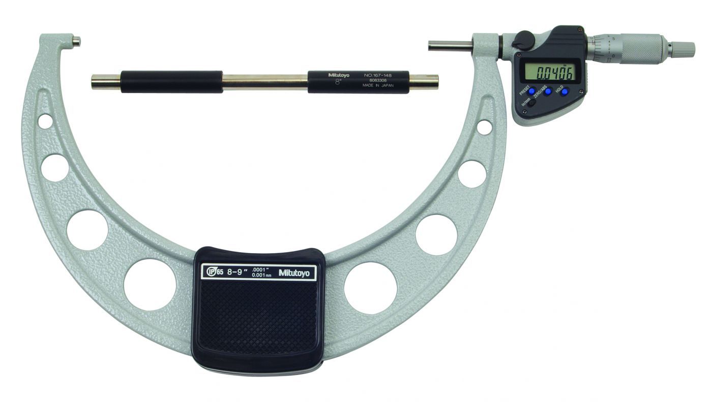 Mitutoyo 8 - 9 In / 203.2 - 228.6mm Digimatic Micrometer - Micrometer (293-354-30)