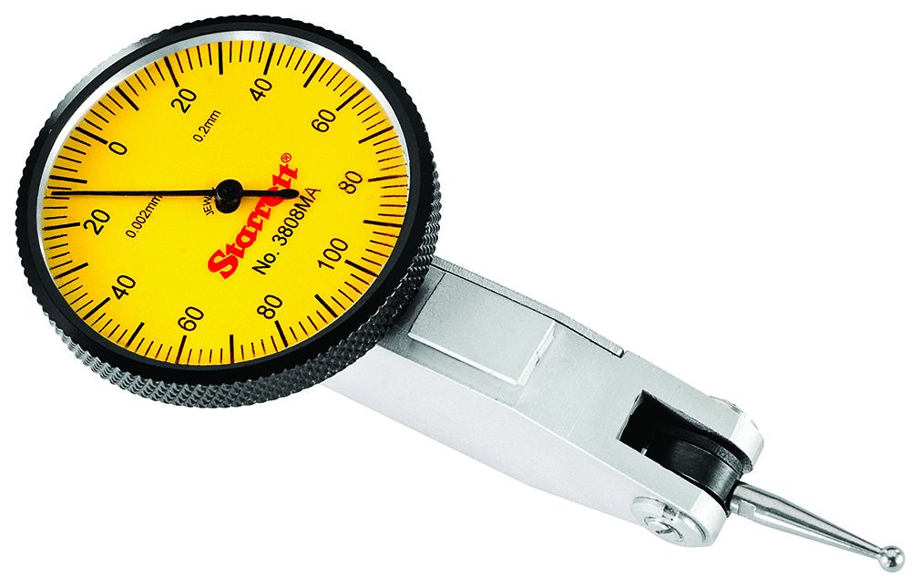 STARRETT 3808MA Dial Test Indicator with Dovetail Mount (3808MA)