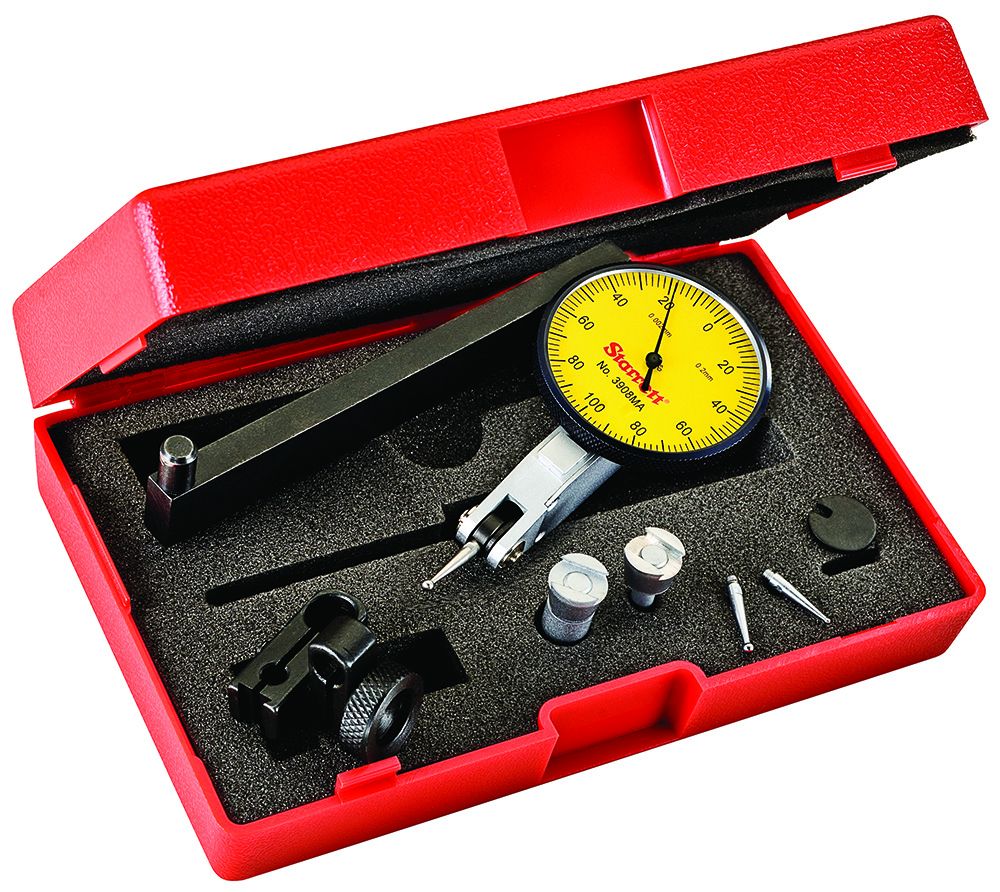 STARRETT 3908MAC Dial Test Indicator with Dovetail Mount (3908MAC)