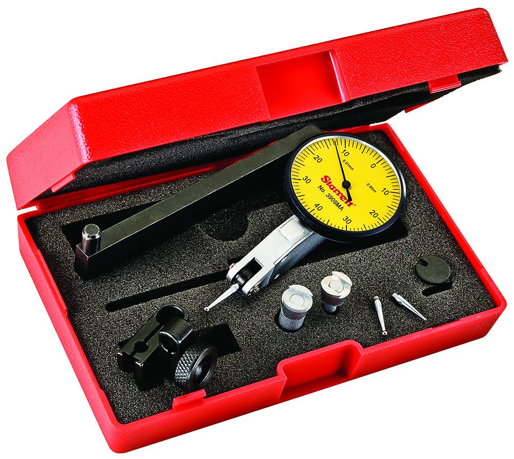 STARRETT 3909MAC Dial Test Indicator with Dovetail Mount (3909MAC)