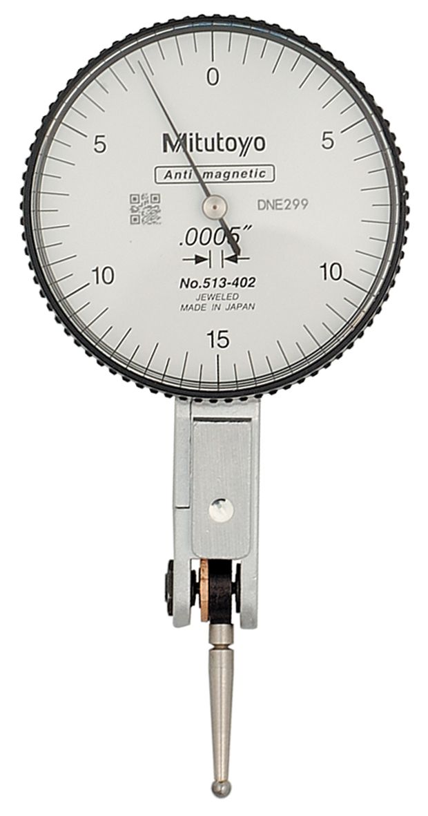 Mitutoyo .03 In Test Indicators - Dial Test Indicator (513-402-10E)