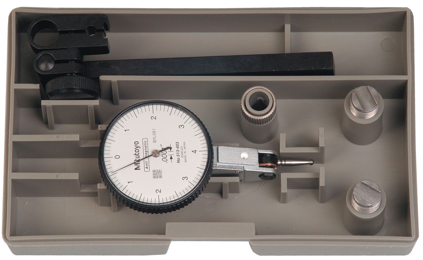 Mitutoyo .008 In Test Indicators - Dial Test Indicator (513-403-10T)