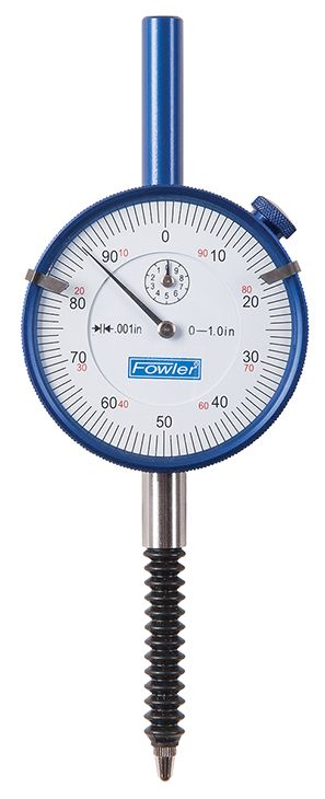 Fowler Premium IP54 Shockproof Whiteface Dial Indicator 52-520-460-0