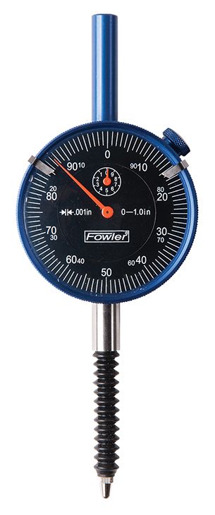 Fowler Premium IP54 Shockproof Blackface Dial Indicator 52-520-465-0