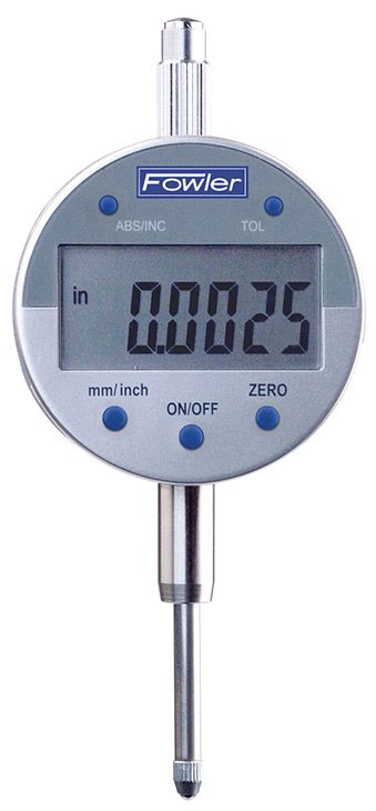 Fowler 1"/25mm Indi-X Blue Electronic Indicator 54-520-250-0