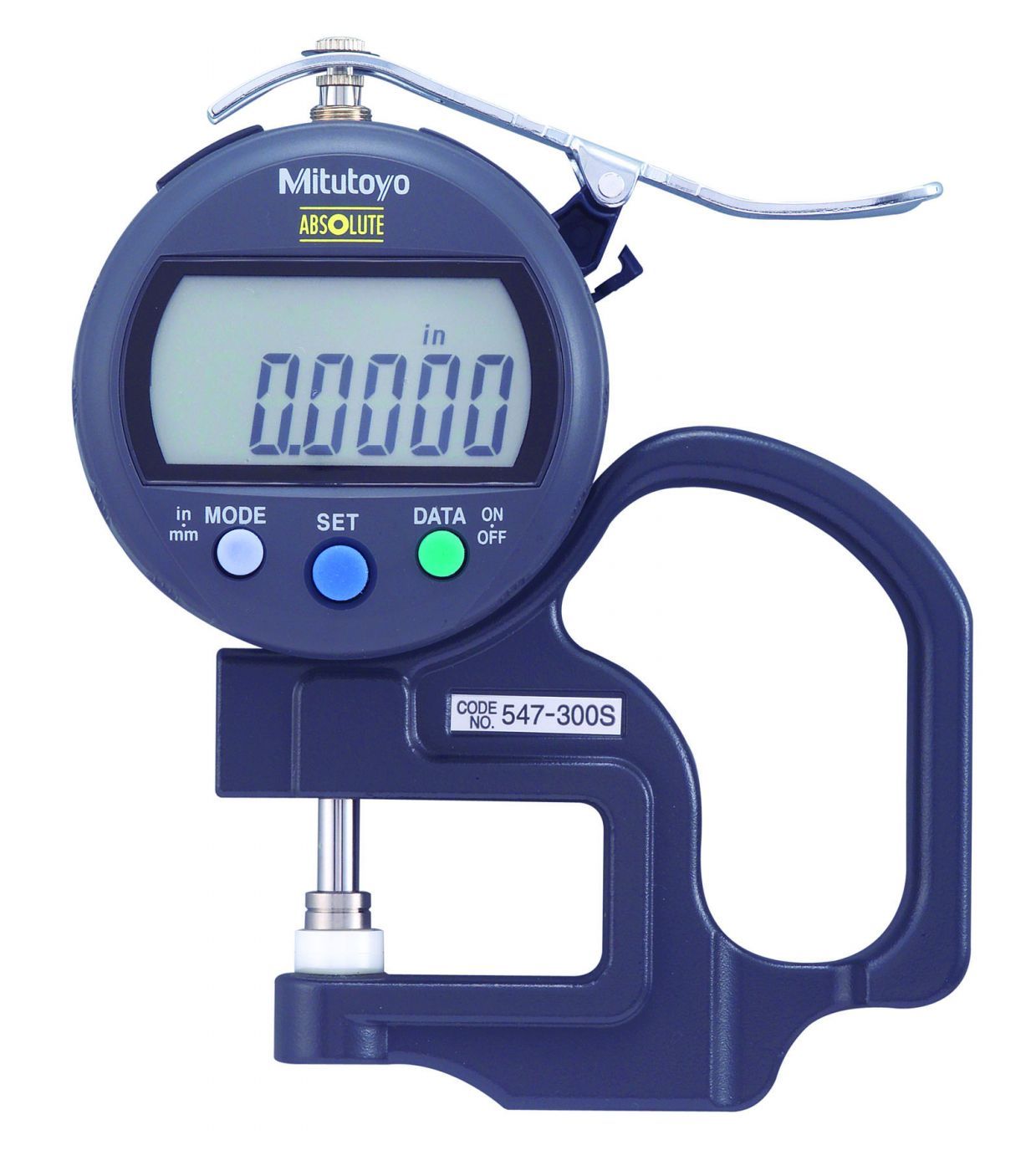 Mitutoyo .4 In/0-10mm Digimatic Indicators - Thickness Gage (547-300S)