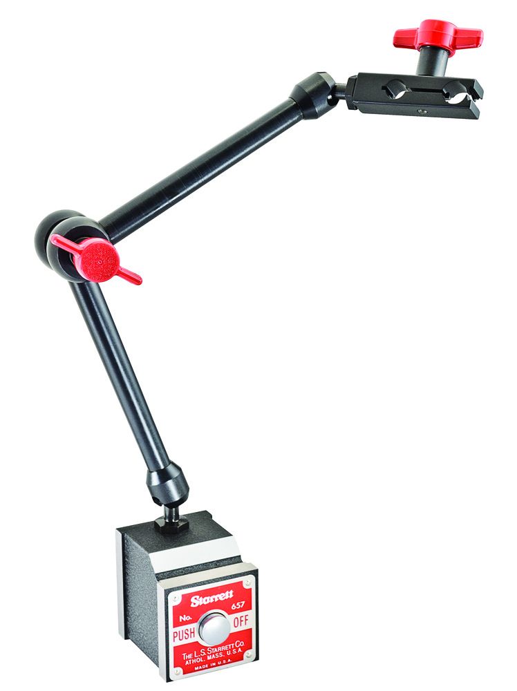 STARRETT 657-2 Magnetic Base Universal Indicator Holder (657-2)