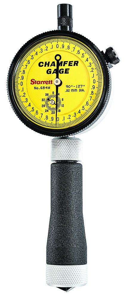 STARRETT 684M-2Z Metric Internal Chamfer Gage (684M-2Z)