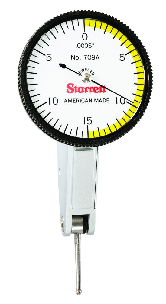 STARRETT 709AZ Dial Test Indicator with Dovetail Mount (709AZ)