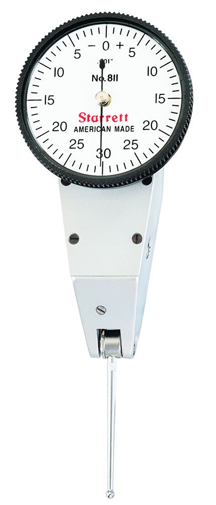 STARRETT 811-1PZ Dial Test Indicator with Swivel Head (811-1PZ)