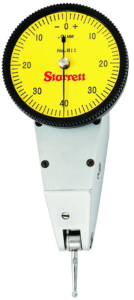 STARRETT 811-MPZ Dial Test Indicator with Swivel Head (811-MPZ)