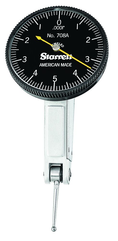STARRETT B708AZ Dial Test Indicator with Dovetail Mount (B708AZ)