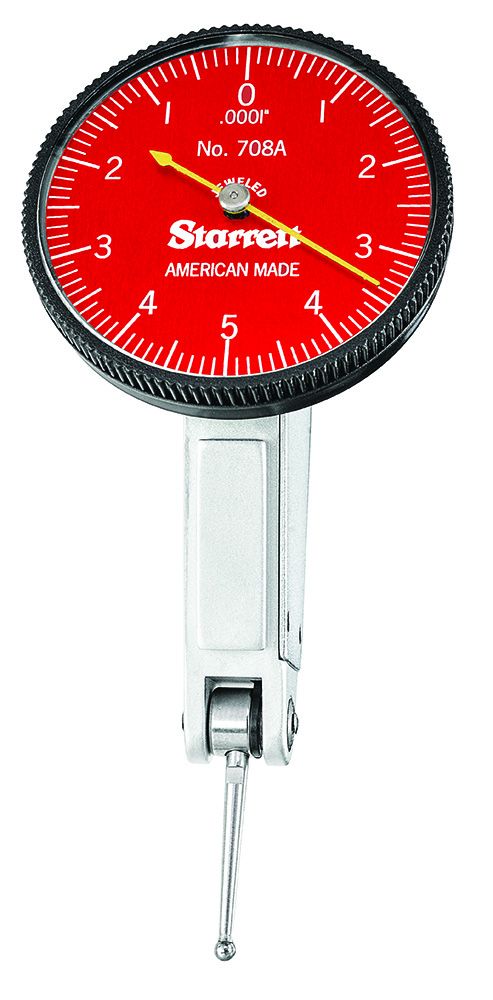 STARRETT R708AZ Dial Test Indicator with Dovetail Mount (R708AZ)
