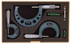 Mitutoyo 3 In Mechanical Micrometers - Micrometer Set (103-922)