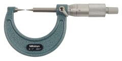 Mitutoyo 1 In Mechanical Micrometers - Point Micrometer (112-177)