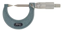 Mitutoyo 1 In Mechanical Micrometers - Point Micrometer (112-225)