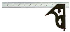 STARRETT 11H-12-4R 12" Combination Square with Square Head (11H-12-4R)