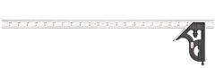 STARRETT 11H-24-4R 4" Combination Square with Square Head (11H-24-4R)