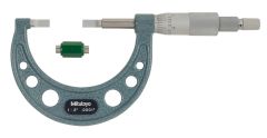 Mitutoyo Mitutoyo 1 - 2 In Mechanical Micrometers - Blade Micrometer (122-126)