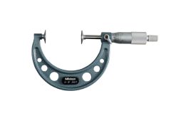 Mitutoyo 2 - 3 In Mechanical Micrometers - Disk Micrometer (123-127)