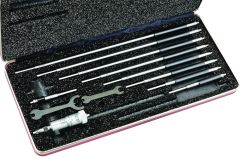 STARRETT 124BZ Solid -Rod Inside Micrometer Set (124BZ)