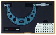 Mitutoyo 3 - 4 In Mechanical Micrometers - Screw Thread Micrometer (126-140)