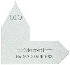 STARRETT 167-010 Individual Radius Gage (167-010)