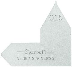 STARRETT 167-015 Individual Radius Gage (167-015)