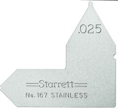 STARRETT 167-025 Individual Radius Gage (167-025)