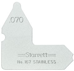 STARRETT 167-070 Individual Radius Gage (167-070)