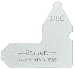 STARRETT 167-080 Individual Radius Gage (167-080)