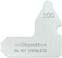 STARRETT 167-100 Individual Radius Gage (167-100)
