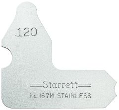 STARRETT 167-120 Individual Radius Gage (167-120)
