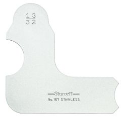STARRETT 167-13/32 Individual Radius Gage (167-13/32)