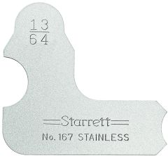 STARRETT 167-13/64 Individual Radius Gage (167-13/64)