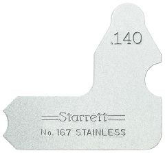 STARRETT 167-140 Individual Radius Gage (167-140)