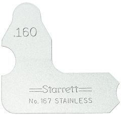 STARRETT 167-160 Individual Radius Gage (167-160)