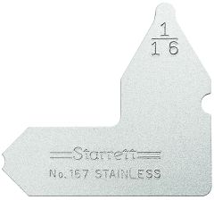 STARRETT 167-1/16 Individual Radius Gage (167-1/16)