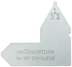 STARRETT 167-1/32 Individual Radius Gage (167-1/32)