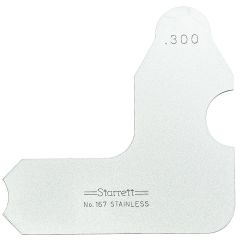 STARRETT 167-300 Individual Radius Gage (167-300)