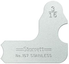 STARRETT 167-3/16 Individual Radius Gage (167-3/16)