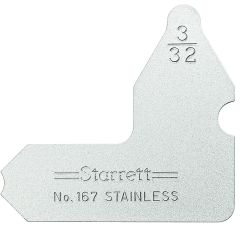 STARRETT 167-3/32 Individual Radius Gage (167-3/32)
